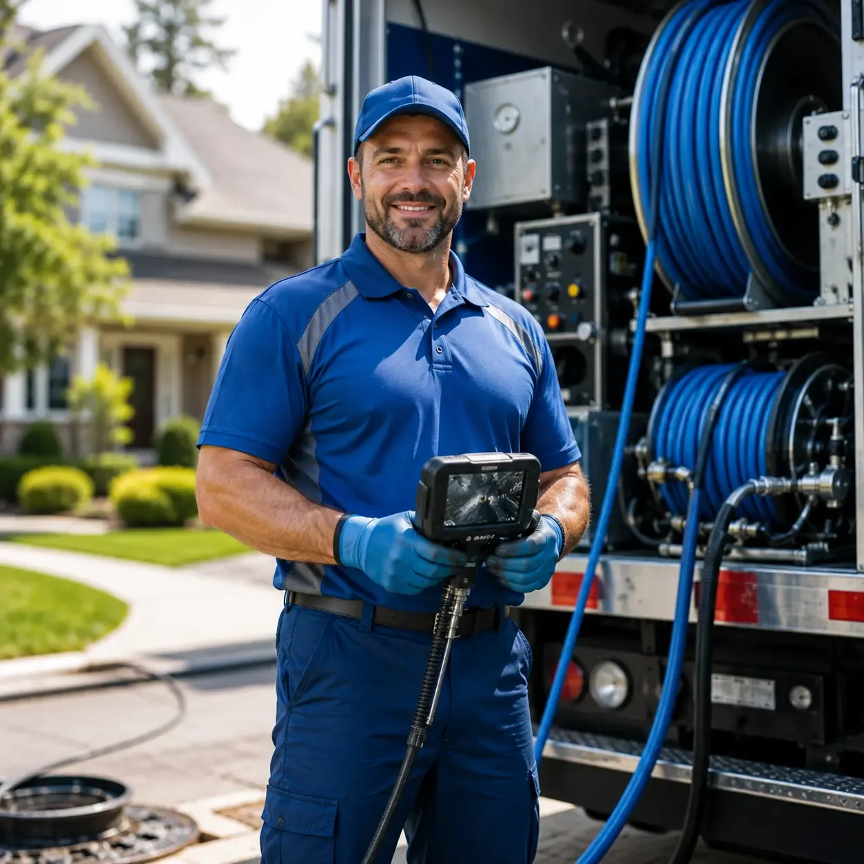 Local outdoor drain cleaning specialists in Thorndale, TX